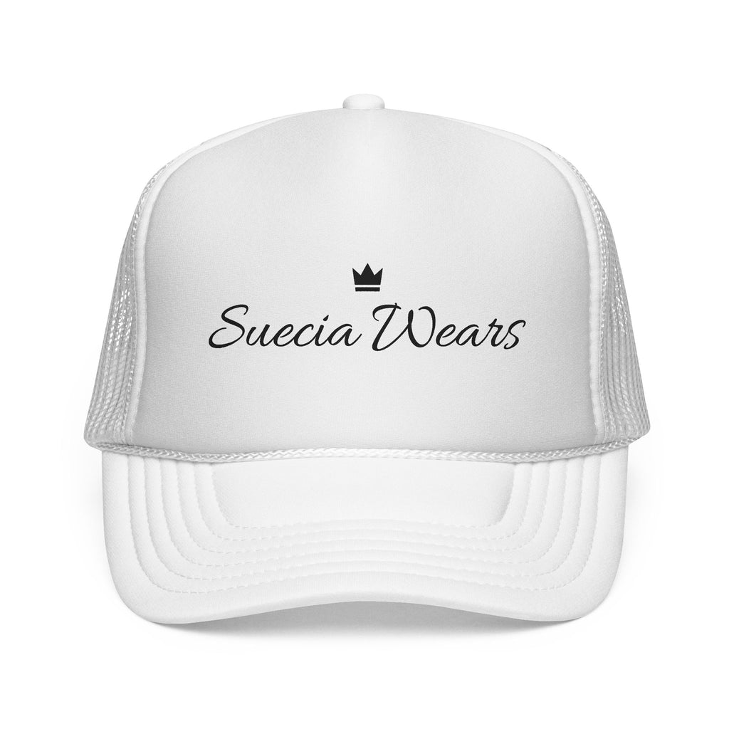Suecia Wears Trucker Caps