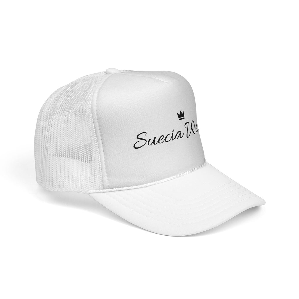 Suecia Wears Trucker Caps