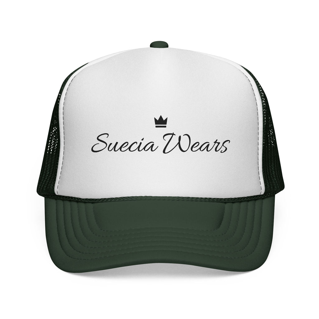Suecia Wears Trucker Caps