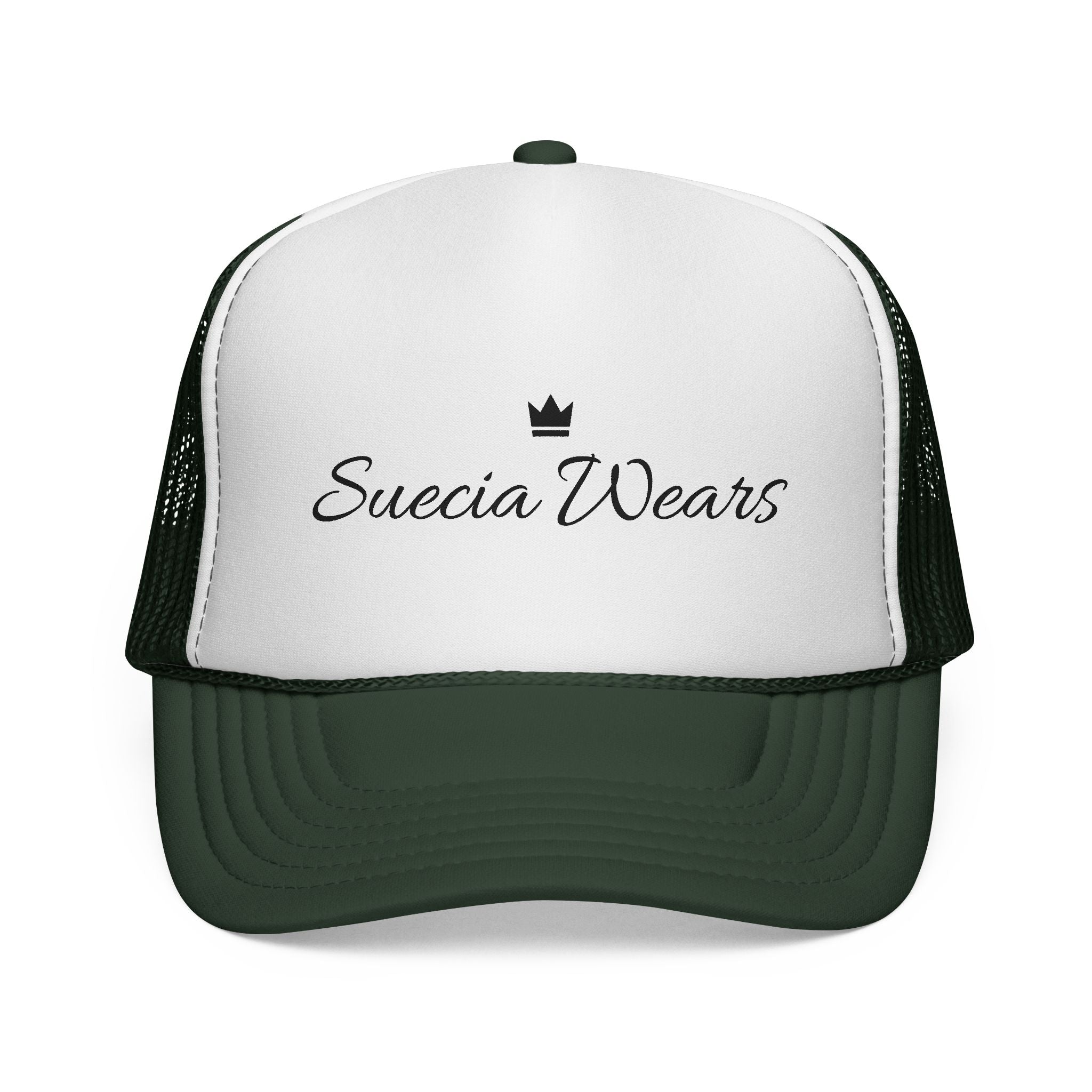 Suecia Wears Trucker Caps