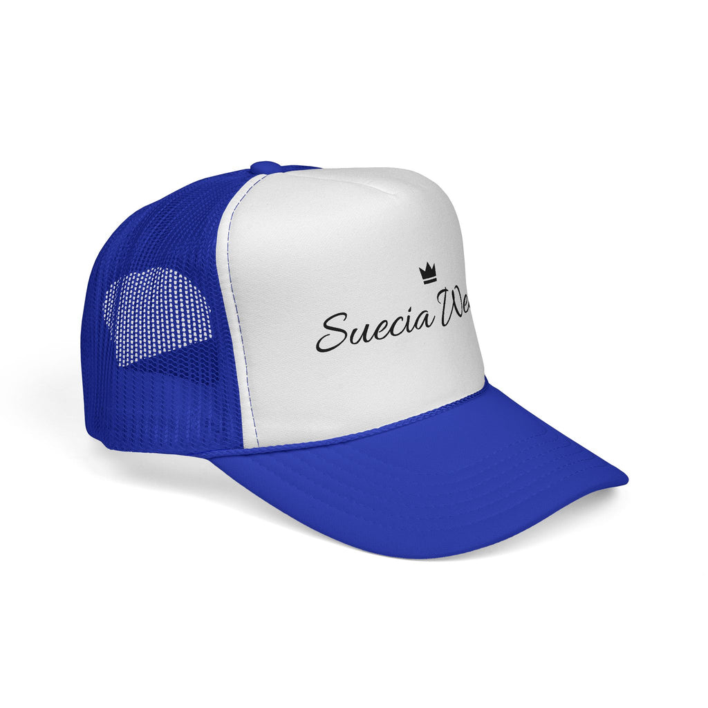Suecia Wears Trucker Caps